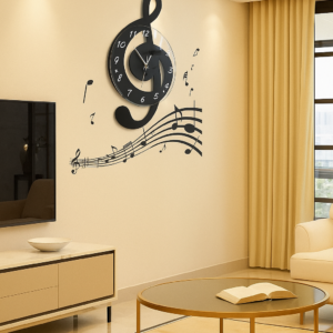 حوّل حائطك الى سيمفونية - متوفرة باللونين الأبيض والأسود