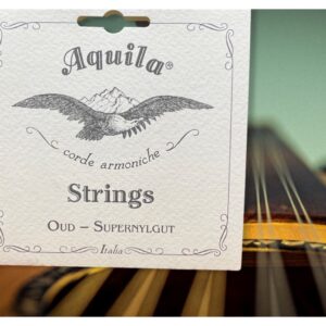 اوتار أكويلا البيضاء الايطالية الاصلية الاصدار الاخير دوزان دو ـ دو عربي  Aquila Strings White Label C to C