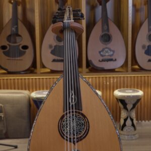 وتريات 26 عود طراز شامي خشب سيسم فاخر + شهادة الضمان الذهبي + دورات تعليم وتنمية مهارات العزف لجميع المستويات مجانا