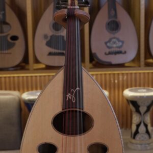 وتريات 26 عود طراز عراقي احترافي صوته شجي جدا + شهادة الضمان الذهبي + دورات تعليم وتنمية مهارات العزف لجميع المستويات مجانا