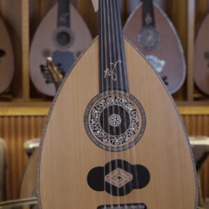 وتريات 26 عود طراز شامي احترافي صوته طربي وعميق + شهادة الضمان الذهبي + دورات تعليم وتنمية مهارات العزف لجميع المستويات مجانا