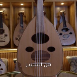 وتريات 26 عود طراز عراقي قياسات بيت العود العربي صوته صريح ونقي + شهادة الضمان الذهبي + دورات تعليم وتنمية مهارات العزف لجميع المستويات مجانا